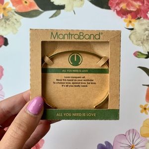 Mantraband All You Need is Love Bracelet